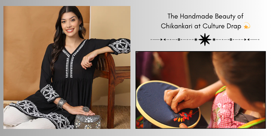 From Lucknow, With Love: The Handmade Beauty of Chikankari at Culture Drap 💫